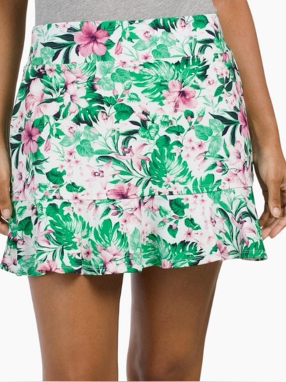 Tommy Bahama Active Tropical Floral Ruffle Golf size S